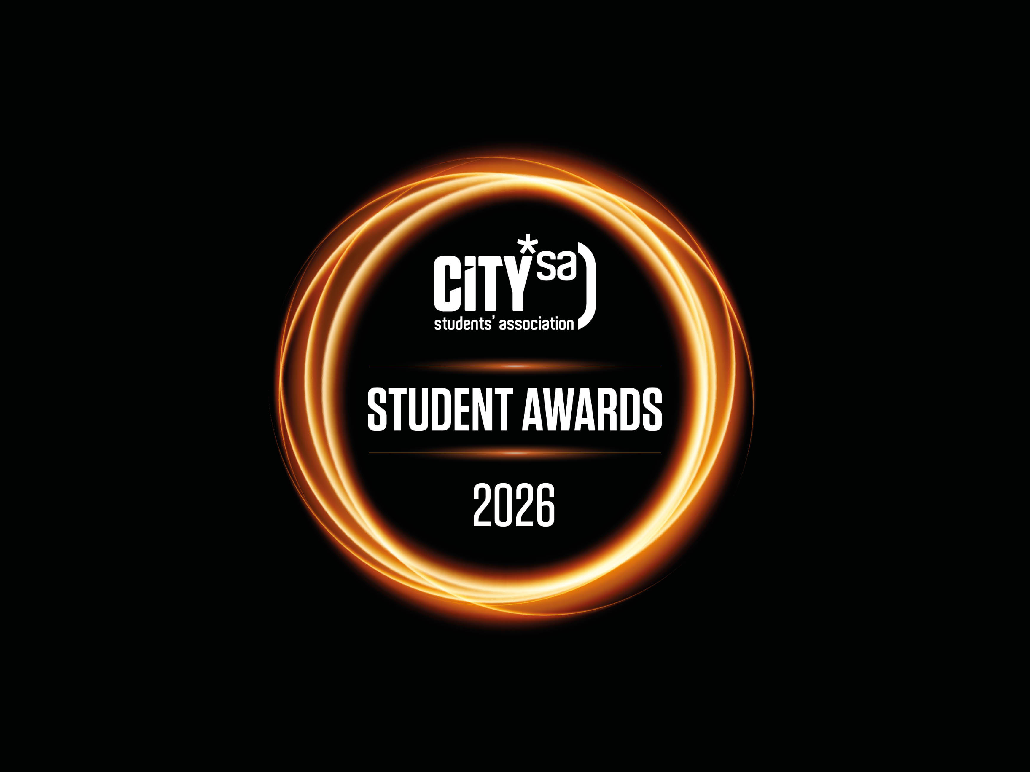 Student awards banner