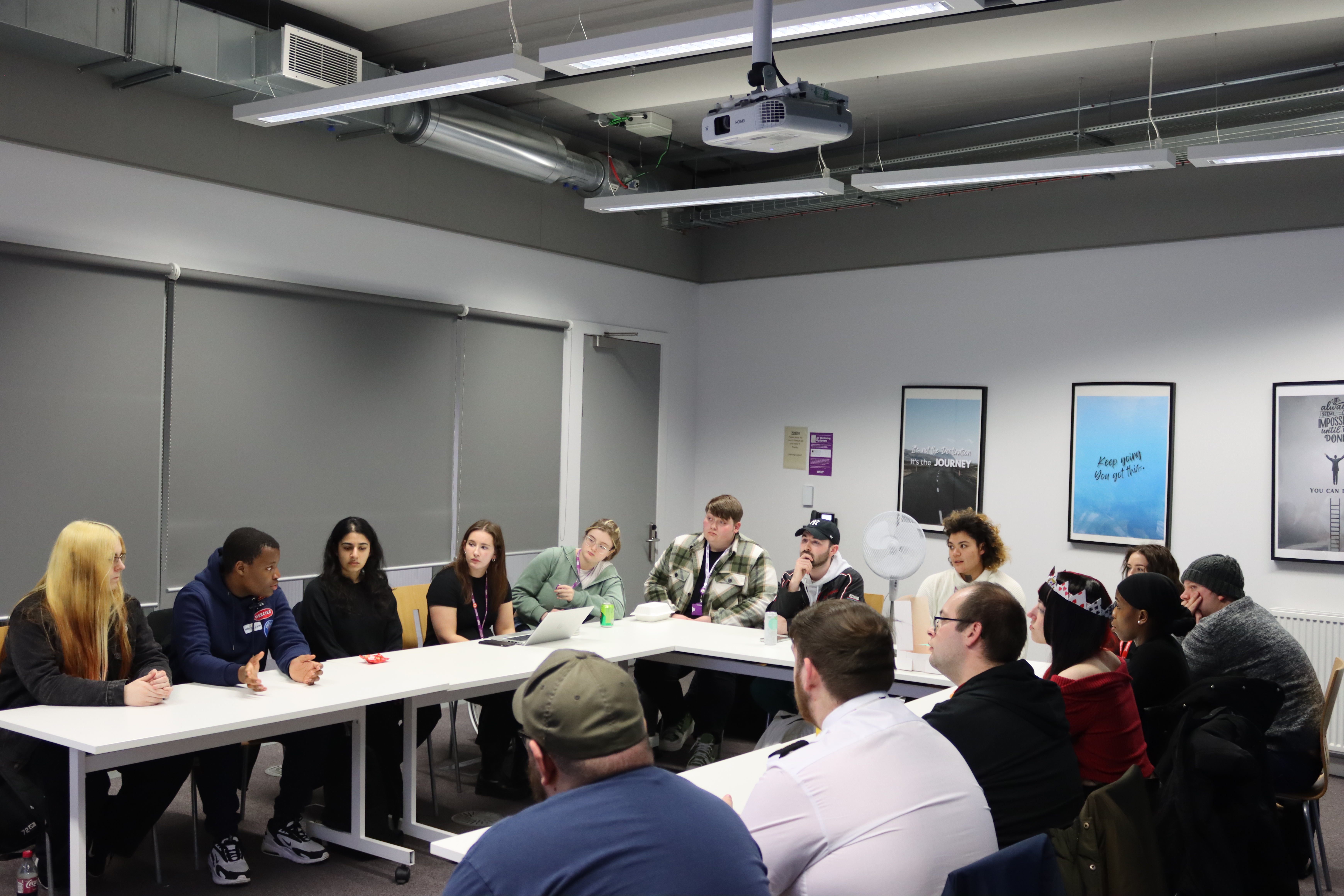 Photo of Student Parliament meeting